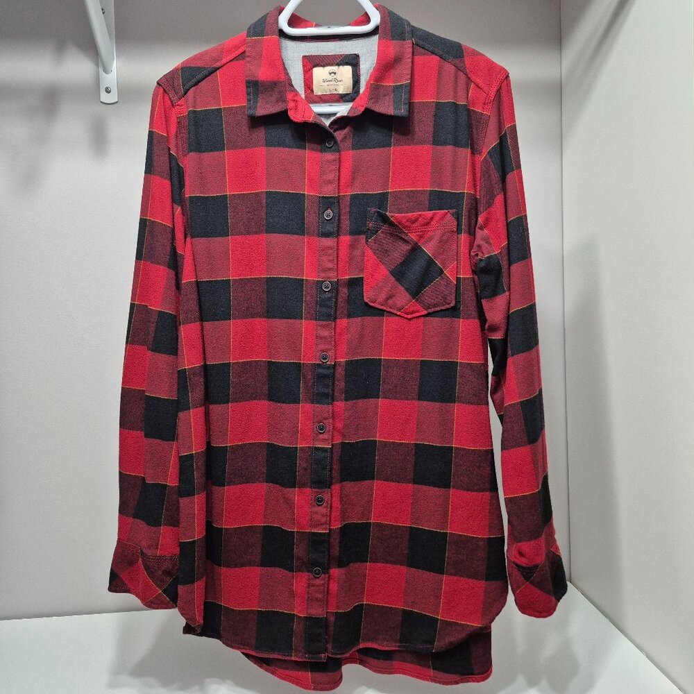 Wind River Red/Black Plaid Shirt